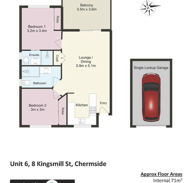 6/8 Kingsmill Street Chermside , QLD 4032 AUS